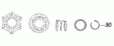 Circlip for Retaining Washer