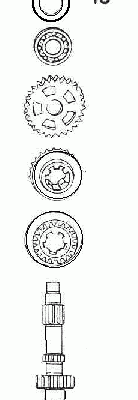 Splash Washer for Layshaft