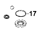 Distance Spacer for Crankshaft 0.1mm