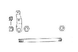 Adjusting ring for Swing Arm bolt M18 x 1.5mm