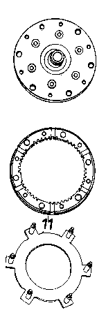 Toothed Rim for Clutch