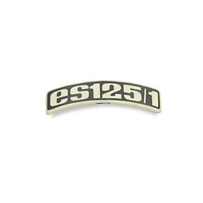 Name Plate ES125/1 - Plastic