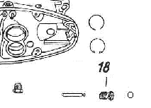 Rev Counter Gear Wheel