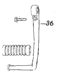 Folding Kickstarter pedal - Folding Version