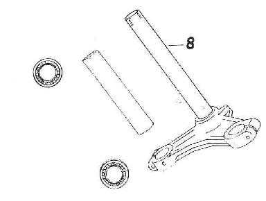 Bottom Yoke & Headstock Tube