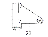Right headlamp Mounting - 35mm Forks
