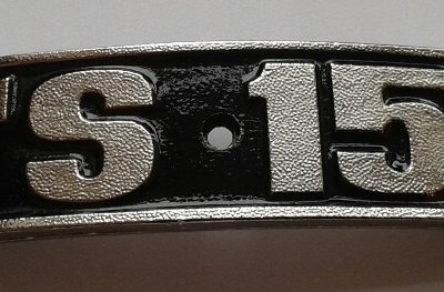 Model Plate (Aluminium) - TS150