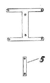 Holder for rear reflector