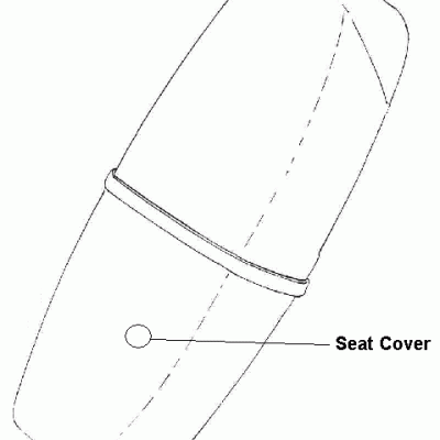 Seat Cover TS125/150 - ORIGINAL DDR MZ FACTORY