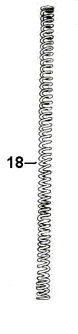 Spring for suspension unit for sidecar use
