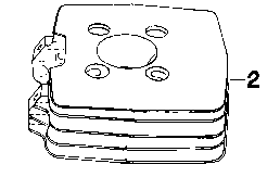 Cylinder Head - TS250/1 5 Speed