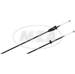 Clutch cable for raised handlebars - Black