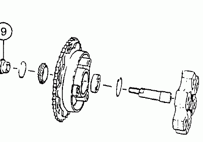 Distance Sleeve for Sprocket Cover
