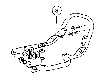 Handle chromium plated ETZ125/150, ETZ250/301