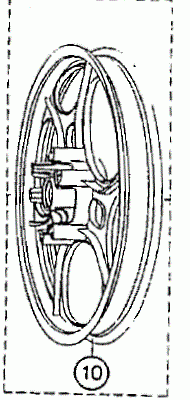 Front Wheel 18" - Saxon Cast Version - Silver