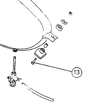 Suspension Leg Upper Mounting Bolt M8 x 35 TGL 0-933-8.8