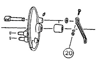 Clutch Nut M6