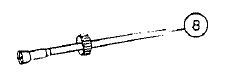 Rev Counter Cable - 900mm