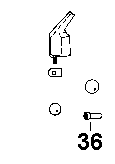 Rubber Plug for Neutral Gear Indicator Lead