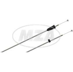 ETS125/1, 150/1, TS125 & TS150 Clutch cable for raised handlebars - Grey